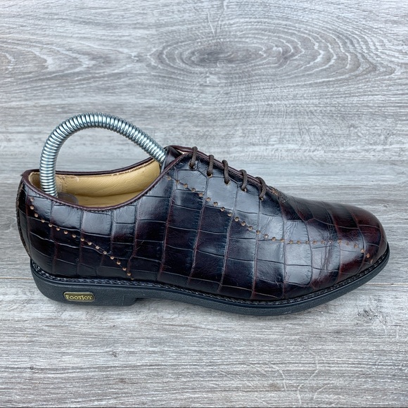 FootJoy Shoes Footjoy Europa Crocodile Golf Shoes Poshmark